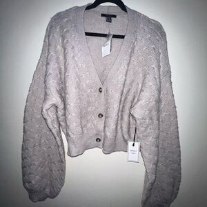 Chunky Sweater Cardigan Forever 21 Large